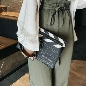 “Lights, Camera, ACTION” Wrist Bag